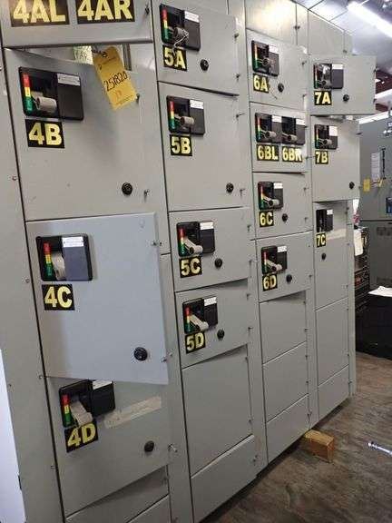 Square D Model 6 MCC Electrical